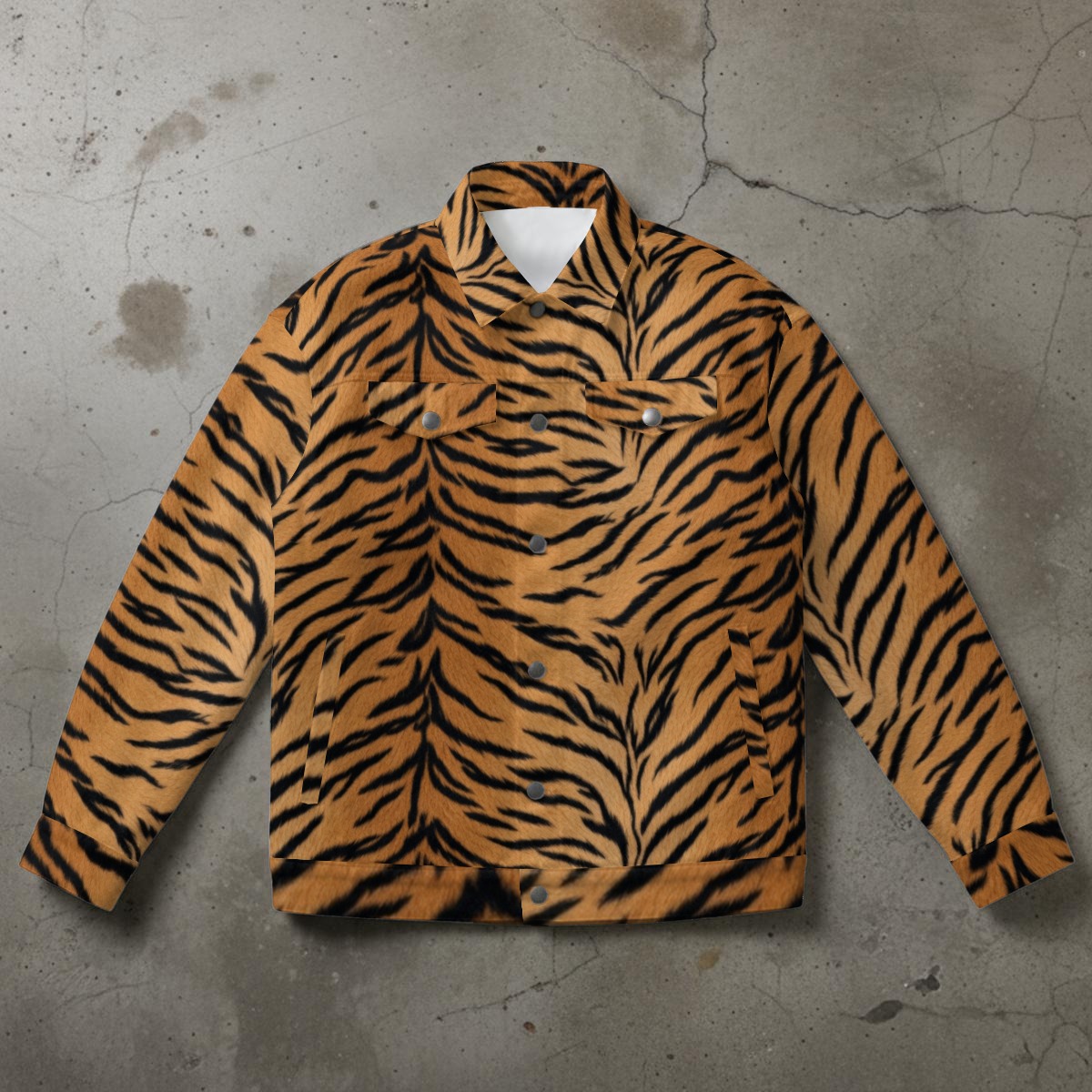 All-Over Print Unisex Collared Jacket (PASUZ)
