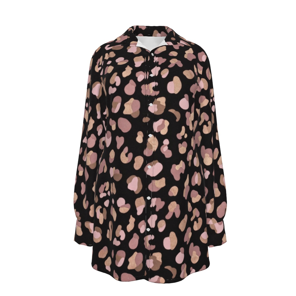 All-Over Print Women's Long Shirt (PB264)