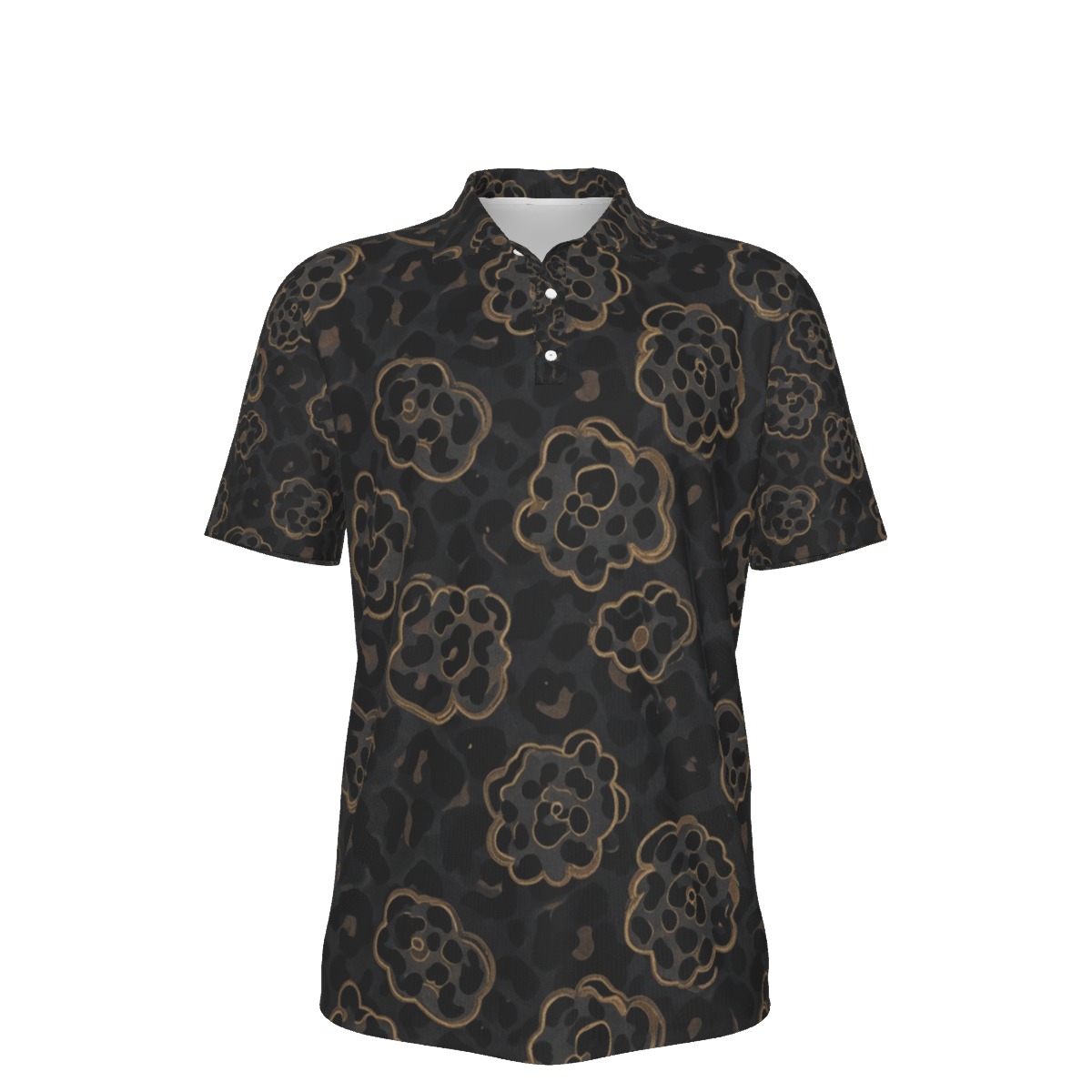 All-Over Print Men's Polo Collar Jersey (PAPB2)