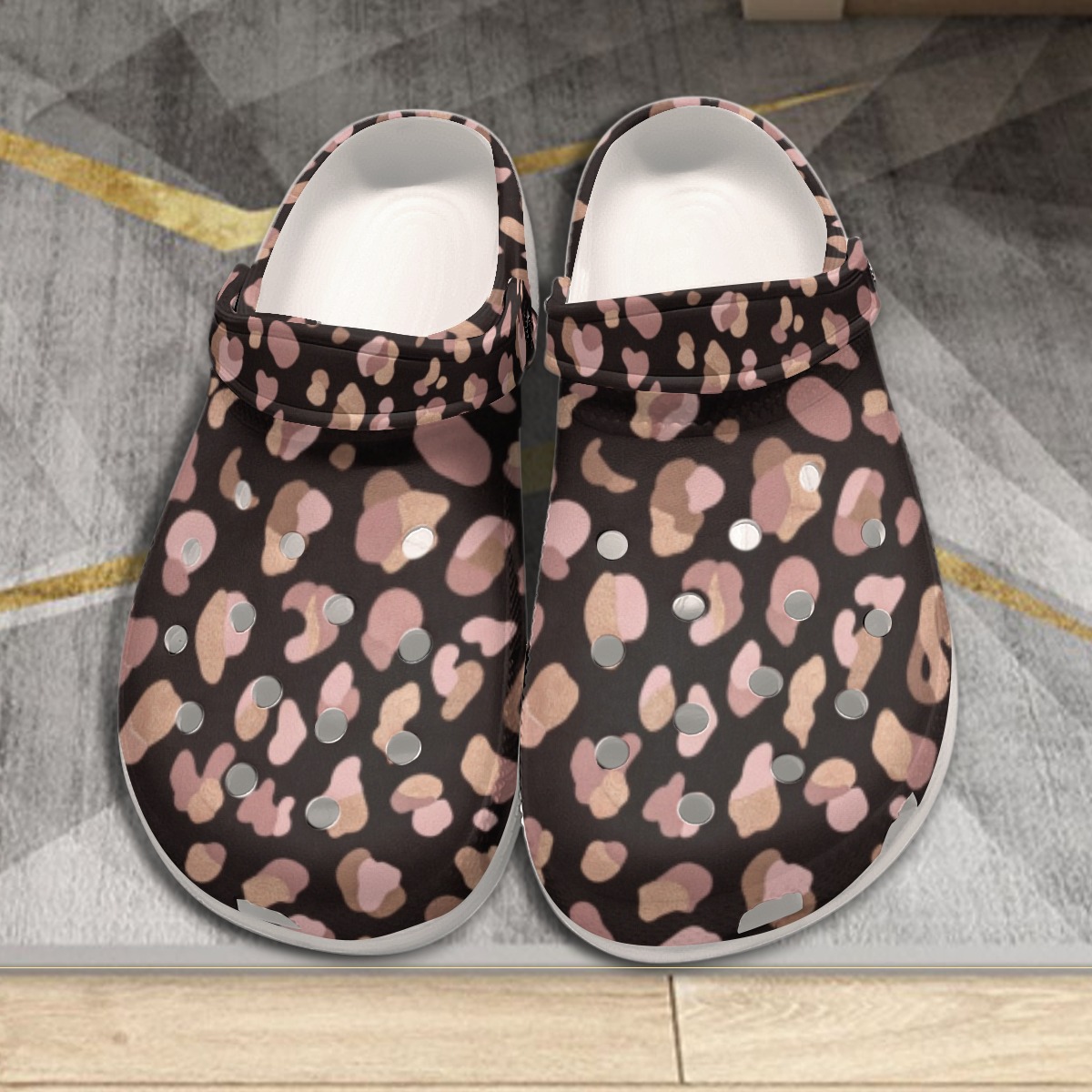 All-Over Print Women's Classic Clogs (PB2UB)