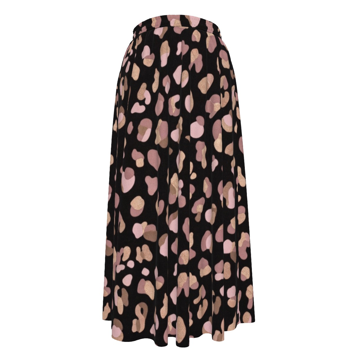 All-Over Print Women's Maxi Chiffon Skirts With Lining (PB266)