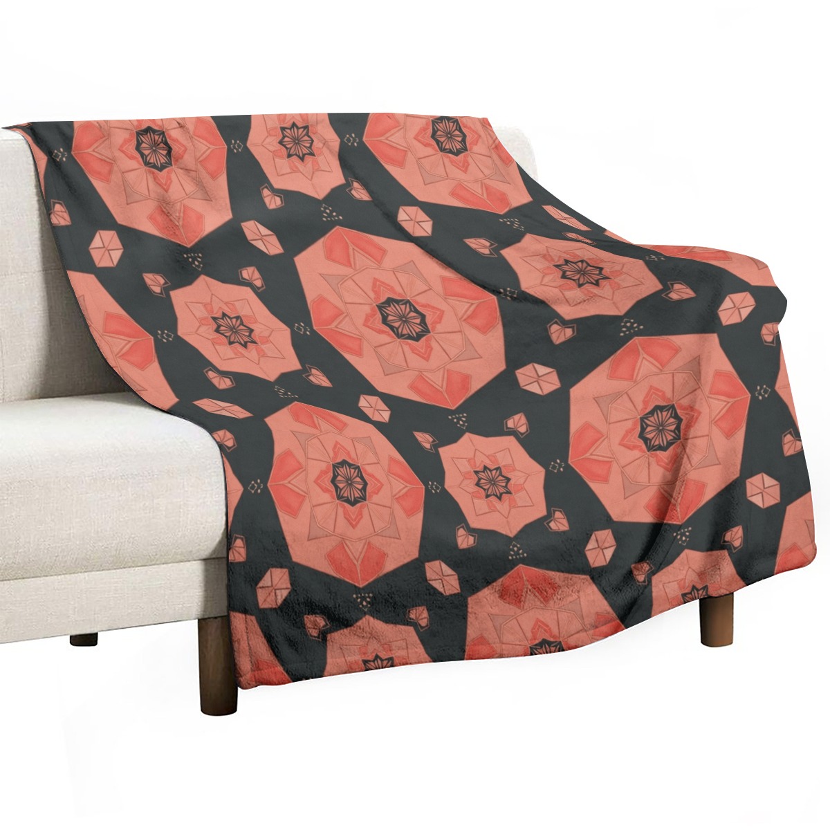 Koc flanelowy